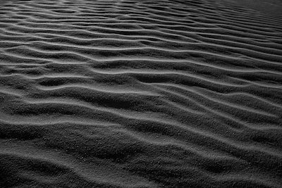 波模様の砂漠